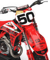 TEAM Graphic RED/WHITE Kit for GasGas